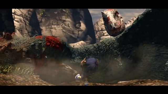 Spinosaurus Vs Indominus Rex | Animated Short Film смотреть онлайн