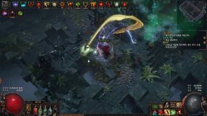 Path of Exile [3.21] Boneshatter Necromancer build testing (failed)