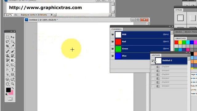 How To Use Color Channels And Gradients In Photoshop смотреть онлайн