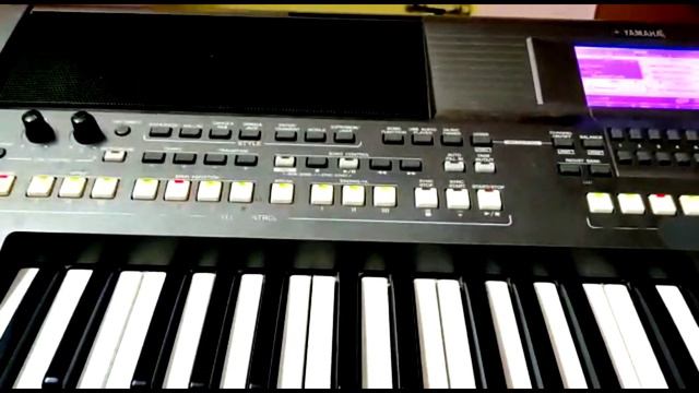 Yamaha S670 Dholak Style By Komera Kiran kumar смотреть онлайн