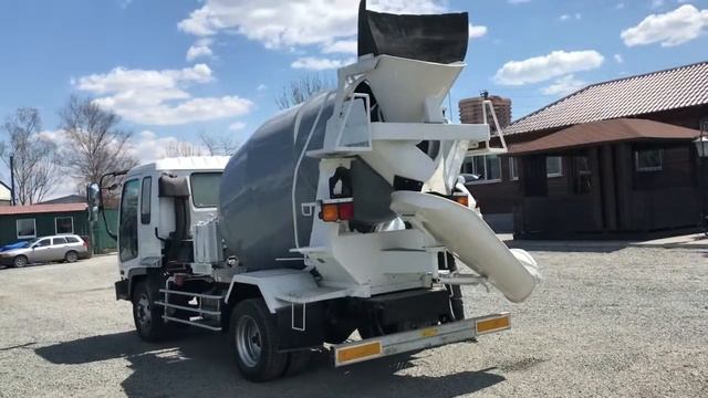 Бетоносмеситель Isuzu Forward 3 куба в продаже во Владивостоке  | Спецтехника из Японии