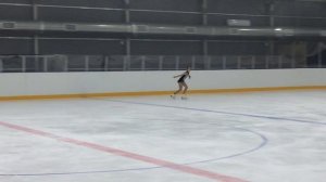 Симферополь фигурное катание. Контрольные прокаты Меметова Мавиле.