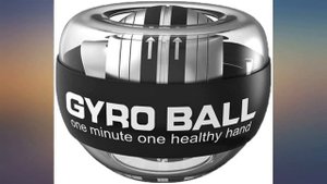 GOZATO Auto-Start Wrist Power Gyro Ball, Wrist Strengthener and Forearm Exerciser review
