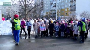 7.03.2023 Во дворе на улице Лопатина устроили праздник «Готов к весне и физкультуре!»