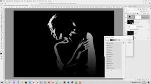 Эффект градиентный силуэт в Adobe Photoshop