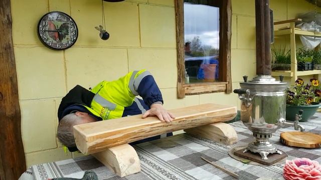 Поздравляю зятя. Боровок. Скамейка для внучков. смотреть онлайн