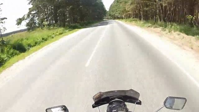 Moscow-Ryazan | Ride on CB400 смотреть онлайн