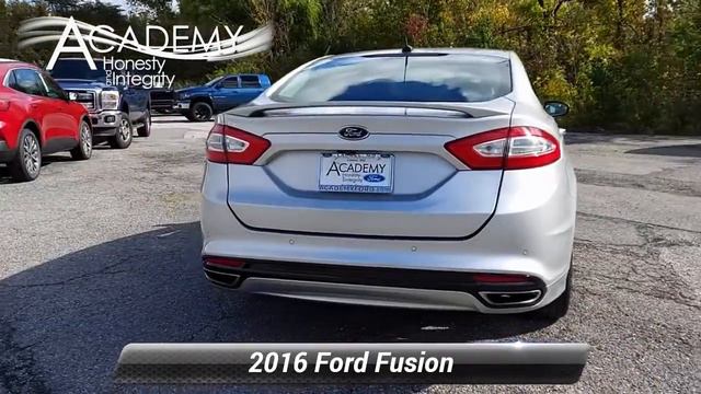 Used 2016 Ford Fusion Titanium, Laurel, MD 05397R смотреть онлайн