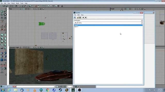 Unreal Editor 2 Tutorial - Adding Sound and Music to your Map