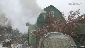 Тестирование печи МегаСогра с баком для воды в Мобиба МБ-15