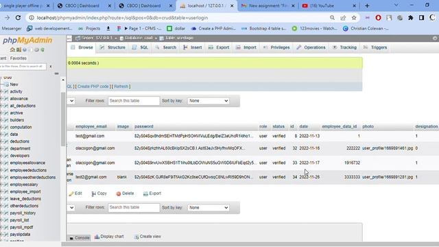 Activate - Deactivate user's account using PHP and MYSQL смотреть онлайн