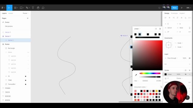 Уроки дизайна в Figma - делаем постер | Figma Poster Design Tutorial