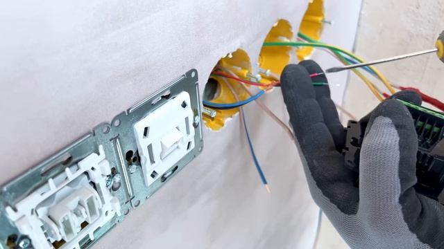 УСТАНОВКА ЧИСТОВОЙ ЭЛЕКТРИКИ| Розетки, выключатели, ТВ, интернет, терморегулятор | Серия 47