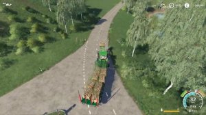 Planting forest in Felsbrunn. Fs 19  Felsbrunn forest realistic forestry starting from scratch ep 1