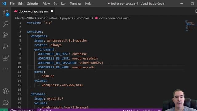 Learn docker-compose by WordPress Example Part 2 - 14 - Docker Series смотреть онлайн