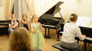 Майборода Виктория Л Бетховен "Экосез" блокфлейта