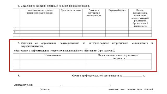 Аккредитация в 2022 году   как заполнить заявление, портфолио, отчёт о профессиональной деятельност