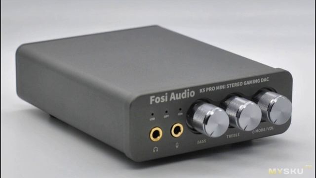 Универсальный ЦАП Fosi Audio K5 PRO | #Обзор смотреть онлайн
