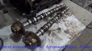 Замена звезд распредвалов на Mercedes Benz  212