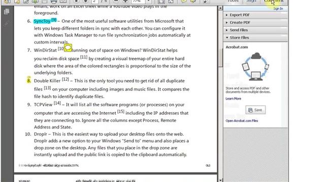 Remove all comments and highlights from a pdf using Adobe Reader XI смотреть онлайн