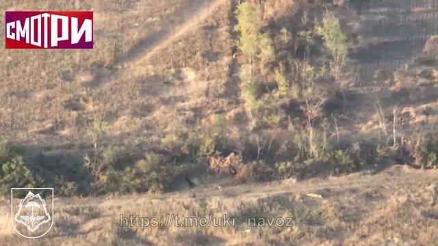 Кадры объективного контроля спецназа "Осман". Ореховское направление. Работает артиллерия 42 мсд !!!