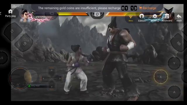 FIRST time to play Tekken 7 on mobile with the use of chikki emulator link in description смотреть онлайн