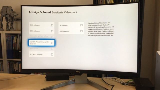 Test-Check Gaming Monitor BenQ EX3203R [Freesync, HDR, 1440p] смотреть онлайн