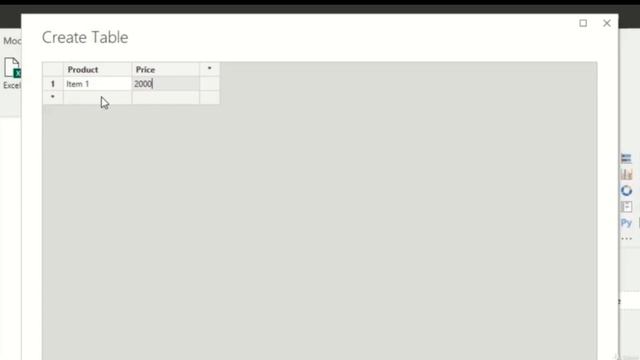How to create table manually in Power BI | Enter data to Power BI |