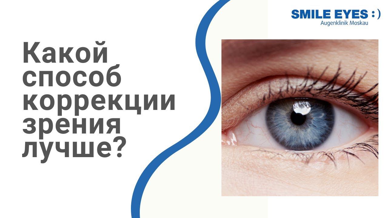 Лазерная коррекция зрения Какой способ лучше? - конференция "День зрения 2020"