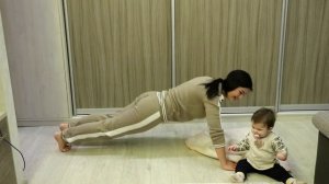 Как похудеть после родов . Упражнения для похудения с ребенком