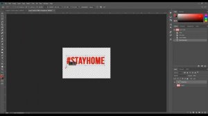 #stayhome layout in photoshop|макет #stayhome в фотошопе