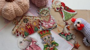 13. Готовые работы, процессы и подарки / Вышивка крестом