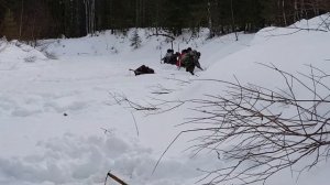 река Похра.ХМАО. Рыбалка, зимник.4 серия