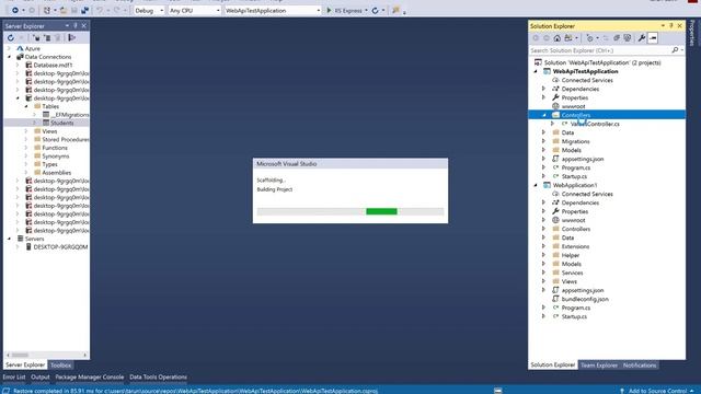 How to use Web API in ASP.NET CORE Web Application
