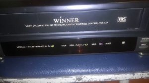 Страшные звуки VHS видеоплеера Samsung Winner SVR-17A