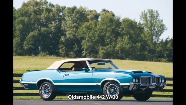 #733. Старые автомобили - Oldsmobile 442 W-30 смотреть онлайн