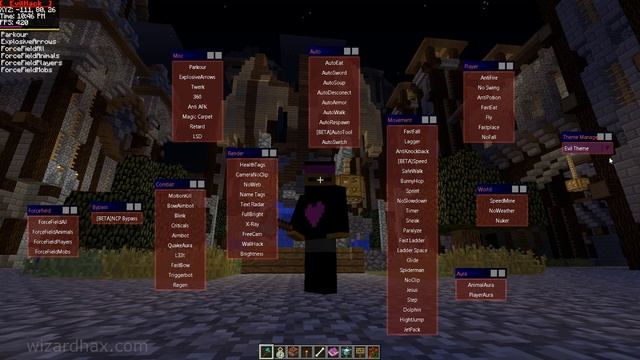Minecraft - EvilHack 1.8.9 - 1.8.x Hacked Client - WiZARD HAX смотреть онлайн
