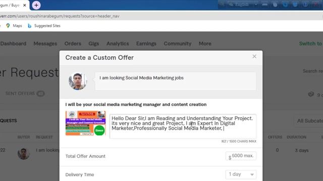RJ Tach Tube,How to Fivers vayer Request Reply, Digital Marketing,S M M,Blog Site Tutorial,Seo
