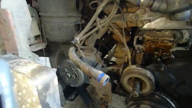 Газель. ДВС УМЗ 4216. Замена помпы,натяжного ролика,приводных ремней и т.о. генератора. смотреть онлайн