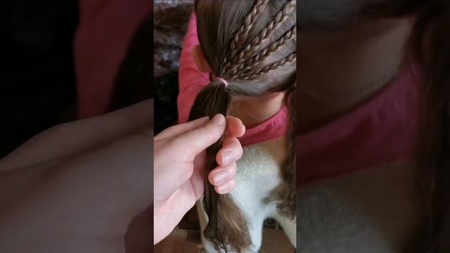 Красивая прическа за 5 минут на любой случай. #прическанадлинныеволосы #новыйгод #video смотреть онлайн