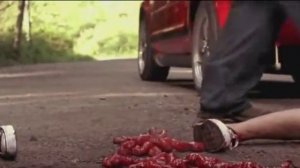 Девушку разрубили надвое топором