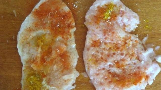 Отбивные с ананасом