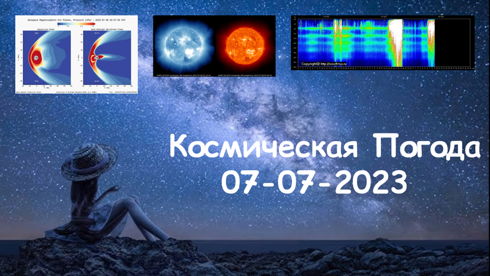 Космическая Погода 07.07.2023
