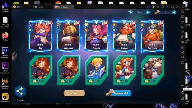 Hero Squad - Idle Adventure | Gameplay | Android New Game смотреть онлайн