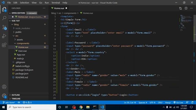 Vue JS complete tutorial | Full course for beginners | version 3