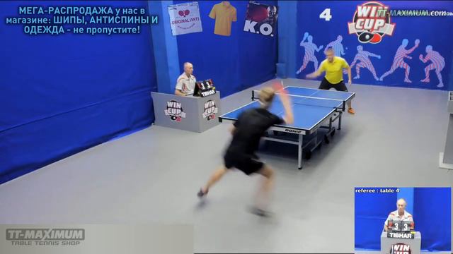 УМНАЯ ИГРА блоком и КОНТРАТАКОЙ: Ёлкин Антон, техника тактического настольного тенниса смотреть онлайн