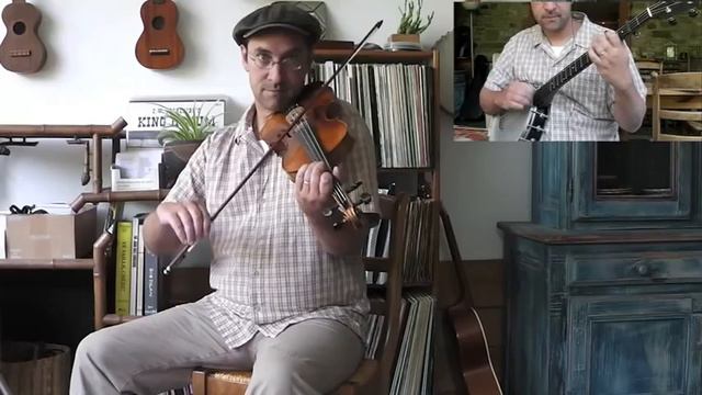 Devil Eat The Groundhog fiddle and banjo