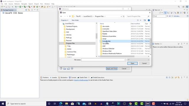 Install Scene Builder in Eclipse | JavaFX GUI Tutorial for Beginners