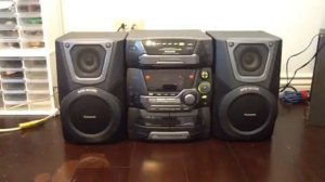 Speaker System: Panasonic SA-AK25 Super Woofer System