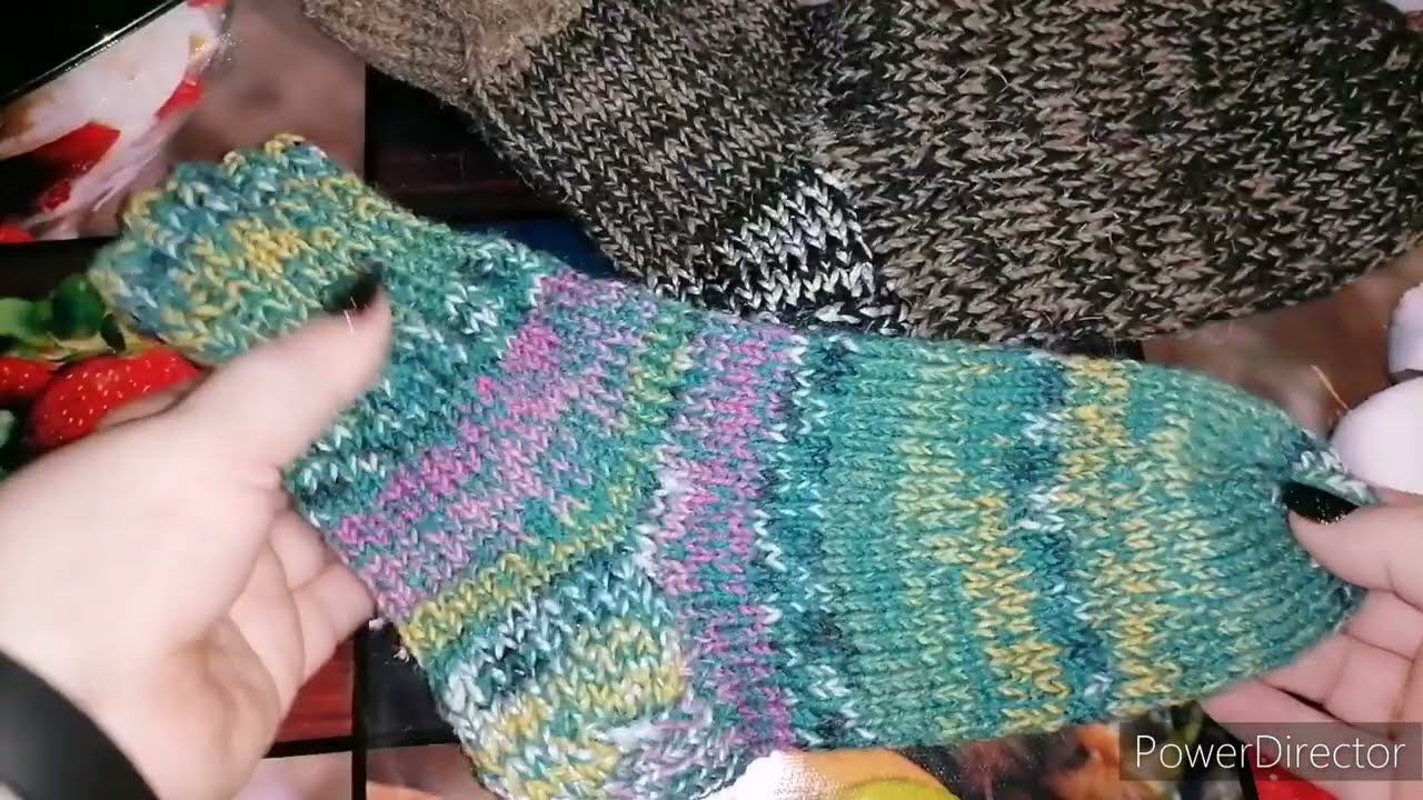 Вяжем с мамой! Выходные, деревня и любимое вязание